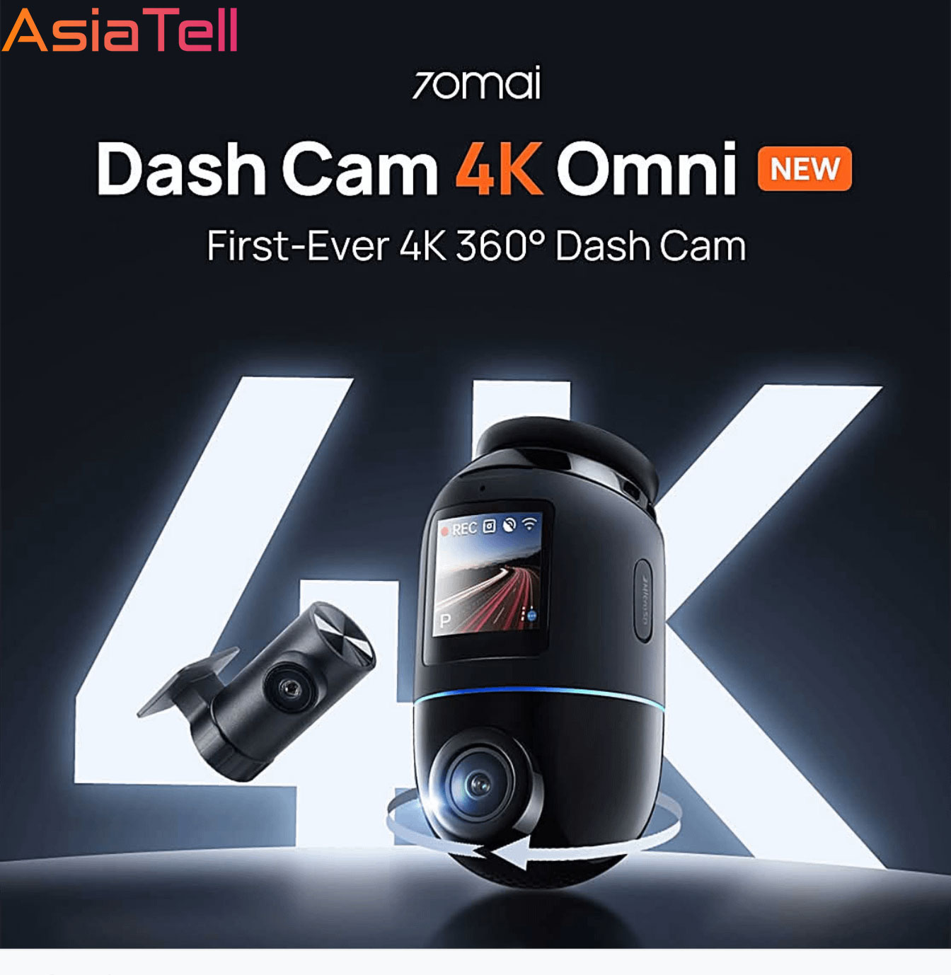 دوربین خودرو 360 درجه شیائومی 70Mai X800 Set