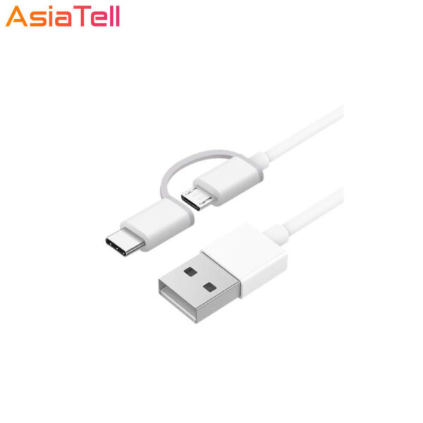 کابل تبدیل USB Type-A به Micro USB/USB Type-C شیائومی ZMI مدل AL501