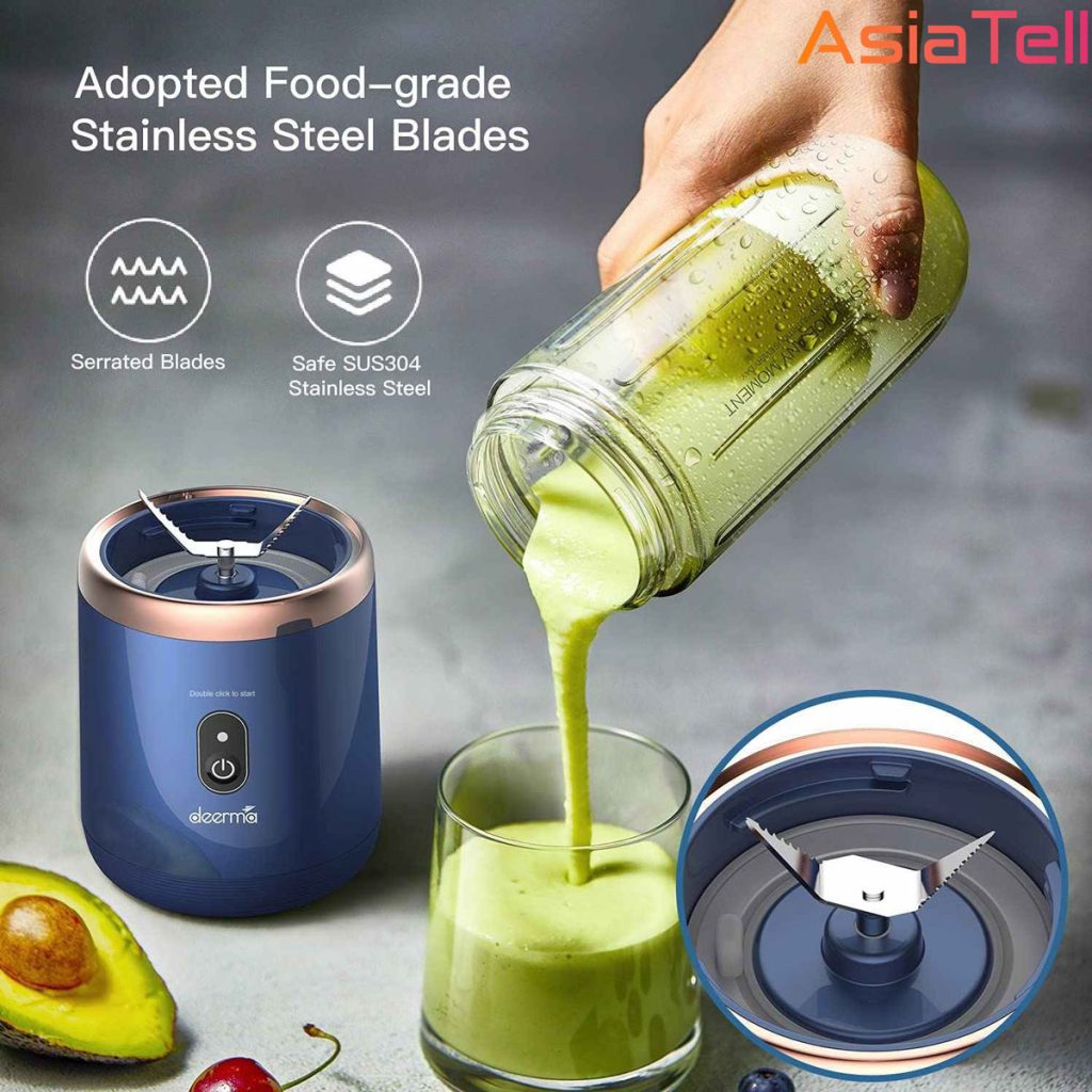 مخلوط کن قابل حمل شیائومی Deerma DEM-NU06 مخلوط کن قابل حمل شیائومی Deerma DEM-NU06