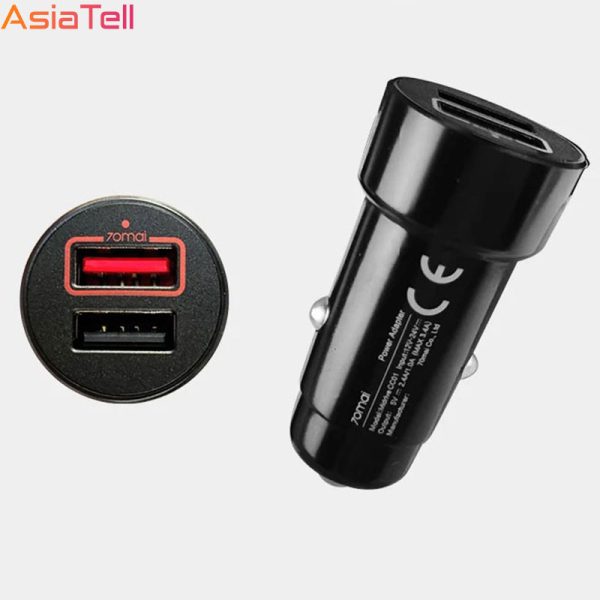 شارژر فندکی یدک دوربین خودرو شیائومی 70mai midrive CC01