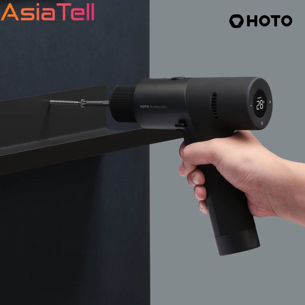 جعبه ابزار هوتو مدل Hoto Brushless Drill Kit QWDZGJ001